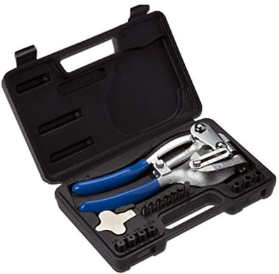 Handheld Power Punch en Perforatieset voor Metaal en Leer - Heavy Duty Punch Gereedschap