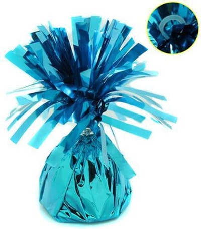 ballon gewichtje 170 gr licht  blauw 12 stuks