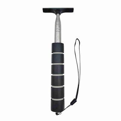 Dailygoods- Raamwisser met telescopische steel - Raamtrekker - Ruitenwisser - Auto - Veiligheid - Zacht natuurlijk rubberen materiaal - Ruitensqueegee