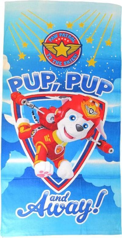 PAW Patrol Strandlaken Pup, Pup and Away - 70x140 cm - Multi