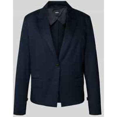 Blazer met paspelzak op de borst, model 'Jupan'