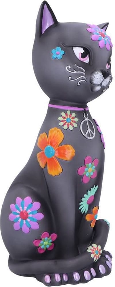 Nemesis Now Hippy Kitty Unisex beeld - meerkleurig - Standard