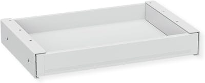 Middelgrote Witte Ondertafellade - Ruimtebesparende Bureau Organizer