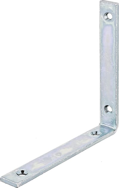 Balkhoek - Houtverbinder - Houtverbindingen maken - Elektrolytisch verzinkt - 140x140x20mm - Geel