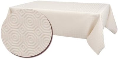 Tafelkleed Beschermer - Onderlegger Tafel - Tafel Beschermen - Waterdicht Antislip - 140x140 cm - Wit
