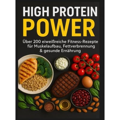 High Protein Power: Fitness-Rezepte Für Muskelaufbau, Fettverbrennung - Klara Jansen