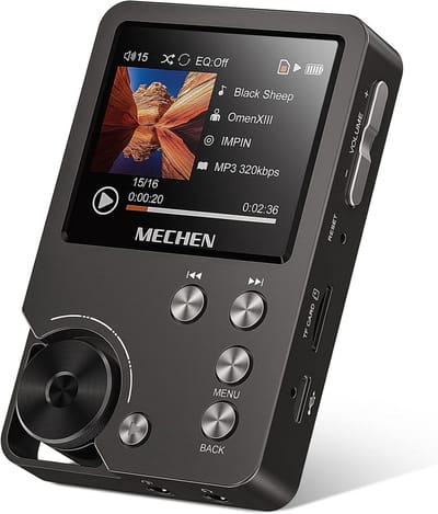 Lossless Hoge Resolutie MP3 Speler met DAC Ondersteuning voor DSD FLAC en 64GB Geheugenkaart
