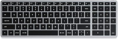 Satechi Slim X2 - Draadloos Bluetooth Toetsenbord - Grijs