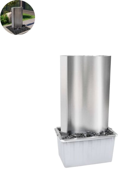 Waterornament - Voor buiten - Tuin - Water Fontein - Waterval Ontwerp - Kamerfontein - Tuindecoratie - Met Pomp