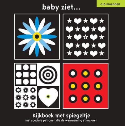 Baby ziet... Kijkboek met spiegeltje Vriendenboekjes