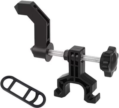 Zwarte schijfrem uitlijnhulp fiets en wielren onderhoudsmiddelen mini wielcentrisch gereedschap voor voor en achterwiel afstelling mountainbike reparatie tool