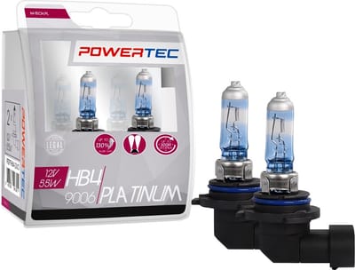 Powertec HB4 12V Platinum +130% set – Extra helder autolicht