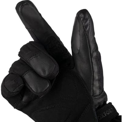 Motorhandschoenen met tactiele patch Oxford