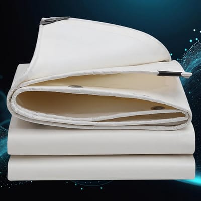 Extra Sterk Waterdicht Zeil met Ringen 3.5 x 6m - Scheurvast Dekzeil voor Tuin, Camping en Buiten