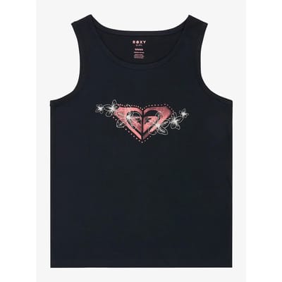 Roxy Miaregular Mouwloos T-shirt Zwart 16 Years Meisje