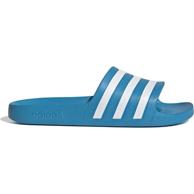 Adidas adilette Slippers en Sandalen Dames - Blauw - Maat 37 - Plastic