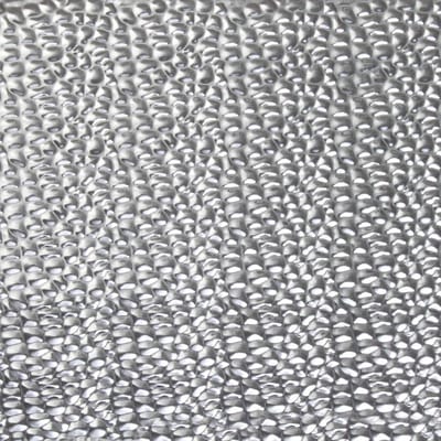 Aluminium Structuurplaat Gehamerd 200x1000mm 0,5mm Dik - Natuurlijke Afwerking