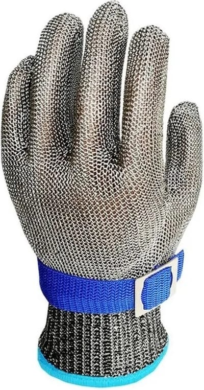 LOUZIR Slagershandschoen - Oesterhandschoen met Binnen Handschoen - Oesters Openen - Snijwerende Oester - Vis - Vlees - Snijbestendige Slager Keuken Handschoen - Cut Resistant Butcher Kitchen Gloves