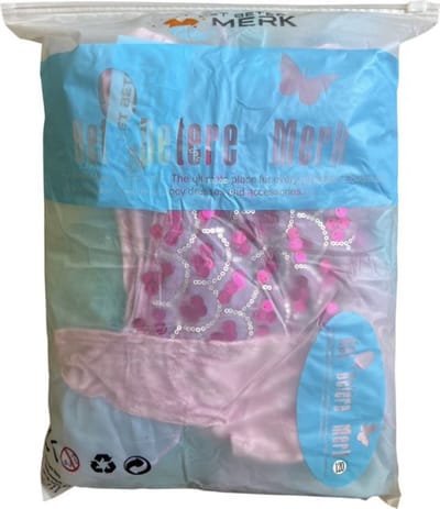 Zeemeermin jurk - Het Betere Merk prinsessenjurk meisje - maat 92/98 - verkleedkleding - carnavalskleding kind