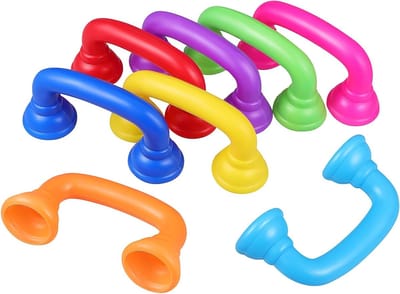 8 Stuks Fluistertelefoons voor Basisschool: Kindvriendelijk Speelgoed voor Communicatie en Spelletjes
