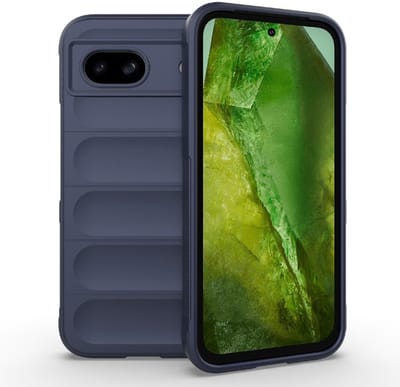 Coverup Hoesje - Geschikt voor Google Pixel 8a Hoesje - Coverup Hands-On Rugged Back Cover - Donkerblauw