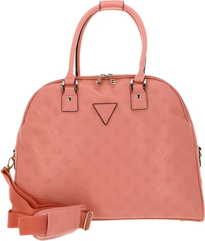 GUESS Schoudertas Reistas met laptopvak Wilder Deluxe Shopper Tote Pink Zalmroze