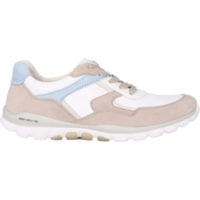 Gabor rollingsoft sensitive 86.964.52 - dames rollende wandelsneaker - Wit - maat 42 (EU) 8 (UK)