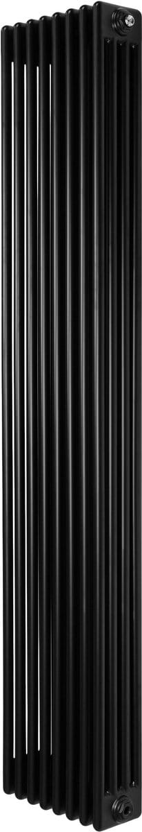 Traditionele 4-kolom radiator - verticaal - zwart - 1800x380 mm