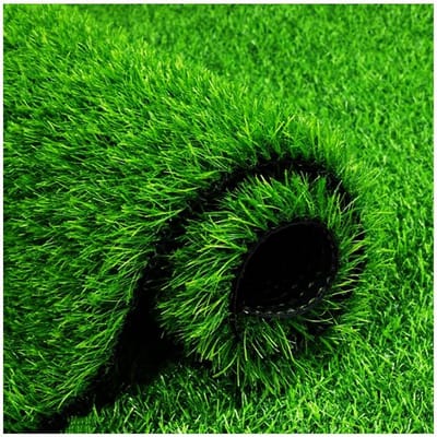 Kunstgras Tapijt - Nepgras Mat - Tuin Decoratie - Waterdoorlatend Gazon - 3 x 5 m - Groen