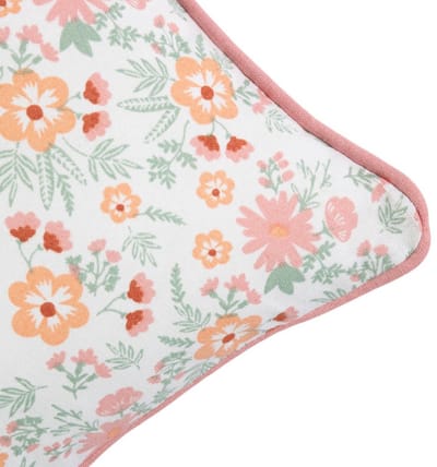 Freddie Flowers Kussen roze 50x50cm