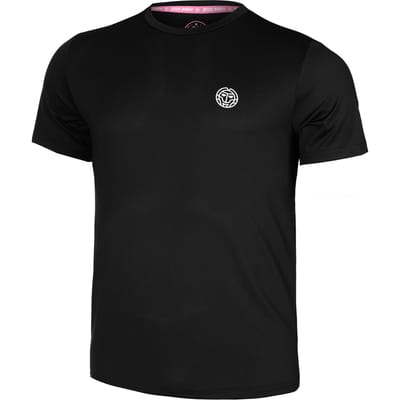 BIDI BADU Crew T-shirt Heren-Zwart