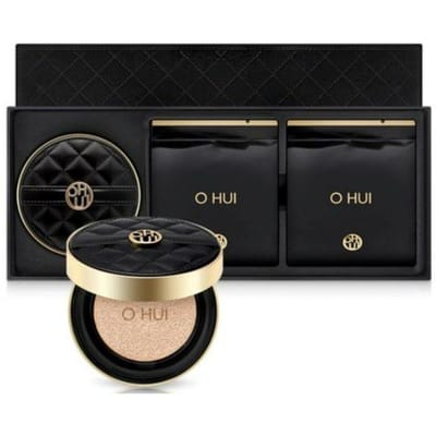 O HUI Ultimate Cover Mesh Cushion Set Spécial 01 Beige Lait 3 articles+CADEAU ALÉATOIRE black
