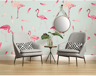 Fotobehang Flamingo1 DD115585 A.S. Création XXL 5 | 3D Fotobehang op maat