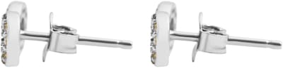 AKZENT Akzent Dames Oorbellen "Bellfinity" van 925 Sterlingzilver, gerhodineerd, duurzaam