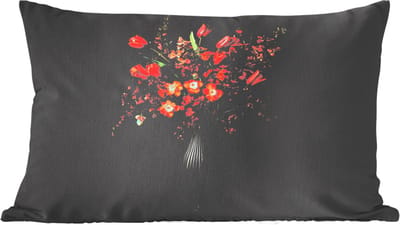 Sierkussens - Kussentjes Woonkamer - 60x40 cm - Bloemen - Takken - Boeket