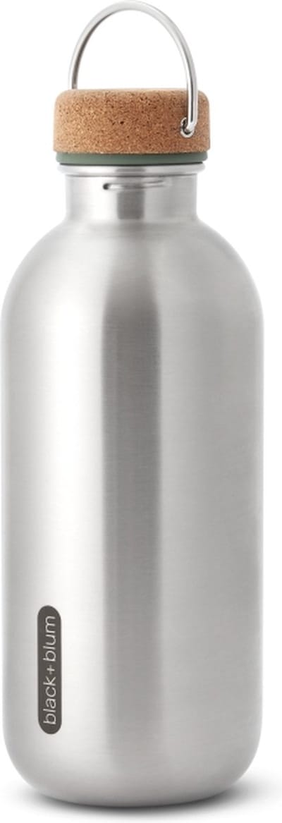 Black+Blum RVS Drinkfles - 600ml - Groen
