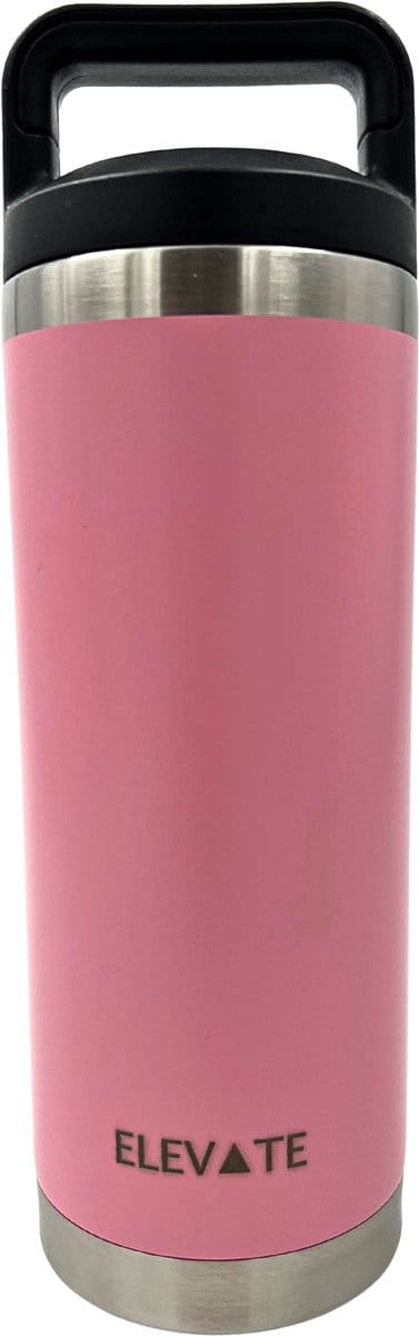 Elevate Premium Thermosfles – 500 ml | Dubbelwandig RVS | Houdt Dranken 24u Koud & 6u Warm | Roze