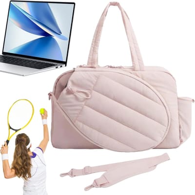 Sporthandtas Dames - Reistas Gymtas - Sport en Reizen - Waterdicht Schoenenvak - 35 Liter Capaciteit - Roze