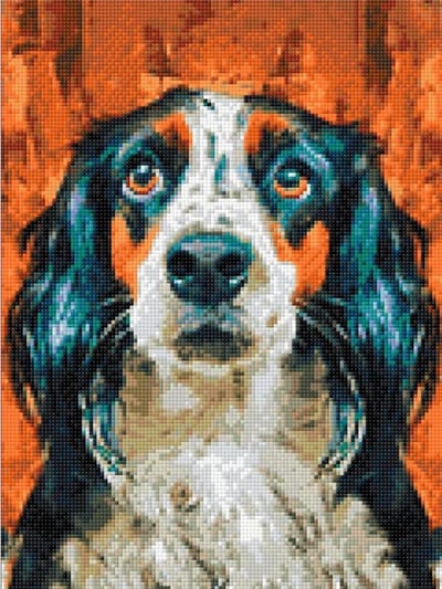 Wizardi Diamond Painting Kit Loyal friend WD3027