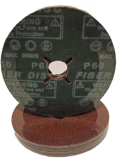 Vezelschijf 125 mm - Slijpschijf Schuur - Metaal Bewerken - Fijne Korrel Opties - 125 mm Diameter