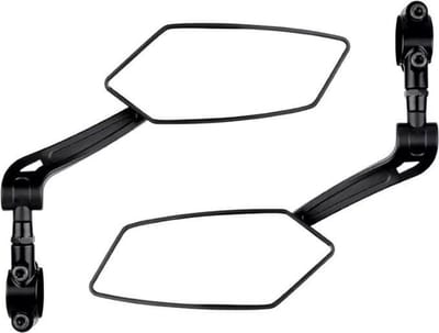 Qrola - Set van 2 Premium Fietsspiegels voor Fiets, E-bike & Speed Pedelec / Fietsspiegel