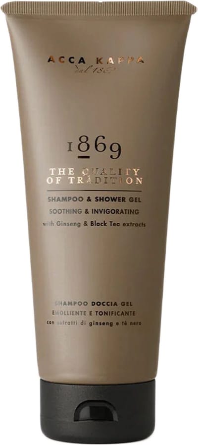 Acca Kappa 1869 Shampoo and Shower Gel 200 ml. | Silicone Free Shampoo