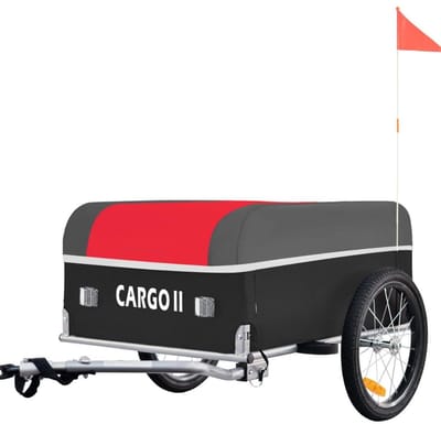 Fietskar Bagage - Fietsaanhanger - Aanhangwagen Fiets - Groot