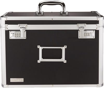 Zakelijke Koffer - Documententas - Veilig Transport - Afsluitbaar - 35cm - Zwart