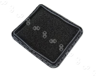 Dailygoods - Wasbare Gewatteerde Cleaner Filters - Filterset voor Draadloze Stofzuiger - Herbruikbaar en Duurzaam - Zwart - Geschikt voor Gtech AR01 A...