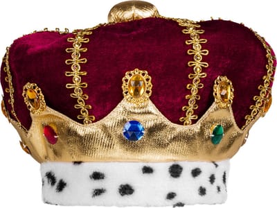 Boland - Hoed kind Majesteit - 55 - Kinderen - Jongens en meisjes - Prinsen en Prinsessen- Middeleeuwen