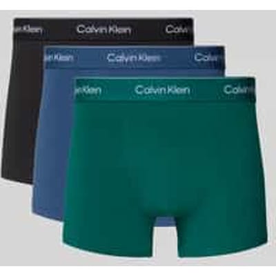 Calvin Klein 3 Pack Relaxed Dart Trunks - Icon Cotton Stretch