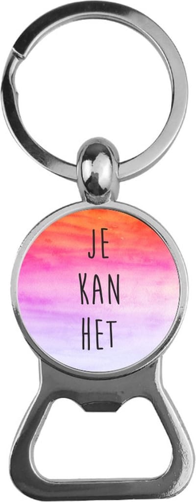 Bieropener Glas - Je Kan Het