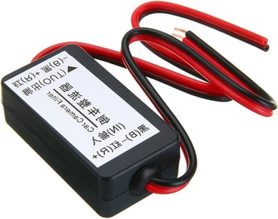 Filterrectifier 12V voor Achteruitrijcamera's en Monitoren, Capacitive Rectifier voor Auto's, Stroomrelais en Compatibiliteit