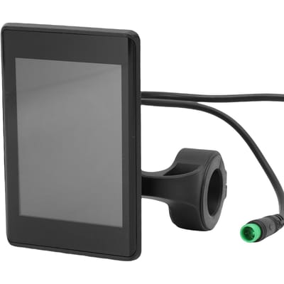Elektrische Fiets LCD Display Waterdicht 5-pins Scooter LCD Bedieningspaneel voor Elektrische Fietsen Modificatie gray